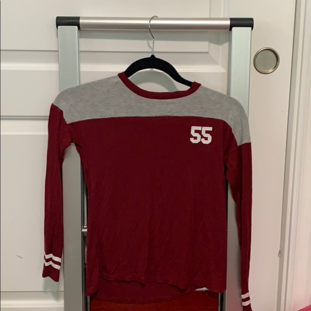 Varsity Long Sleeve Top 55